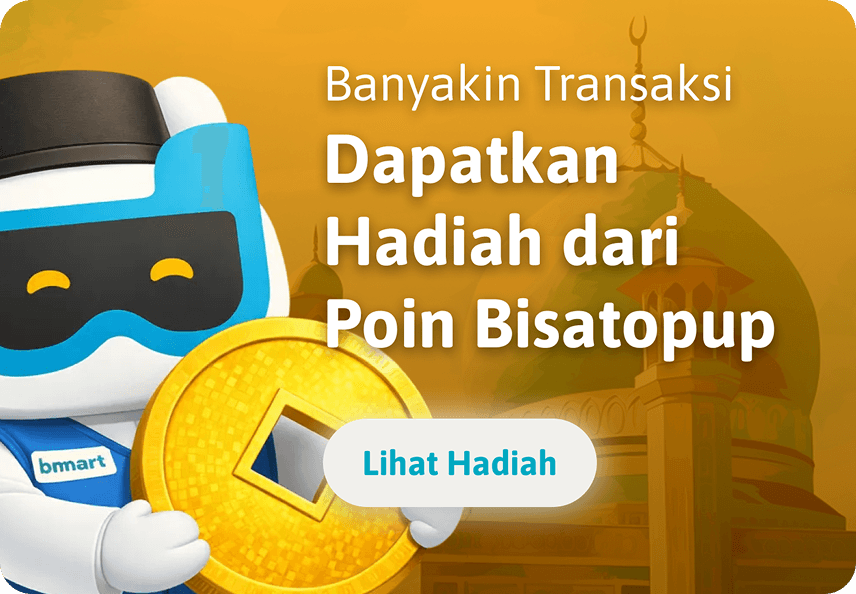 Banyakin Transaksi Dapatkan Hadiah dari Poin Bisatopup