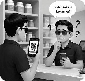 Kasir kebingungan memverifikasi pembayaran tanpa QRIS Soundbox